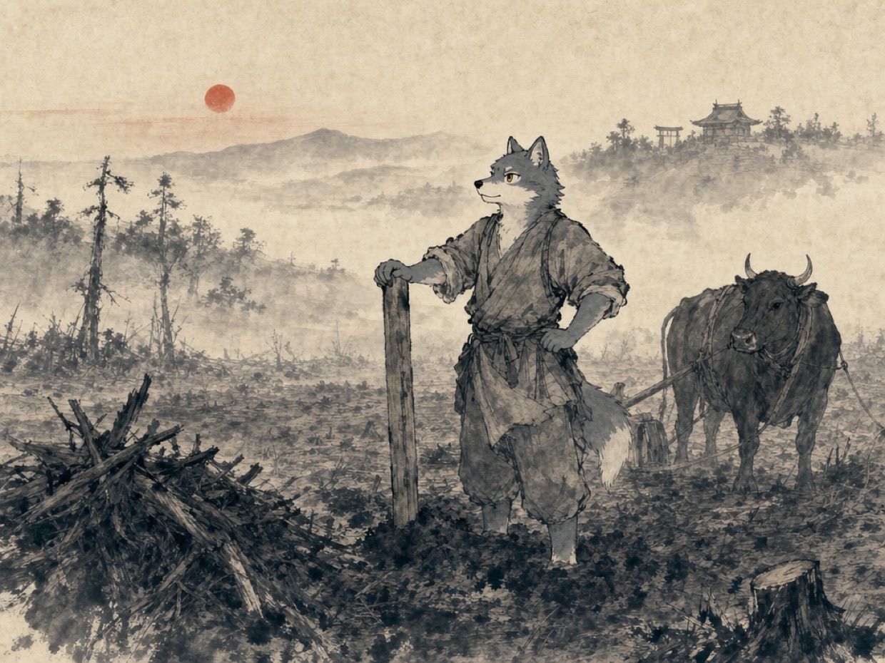 念仏を生んだのは、奈良時代の土地法である の挿絵(マカミ)