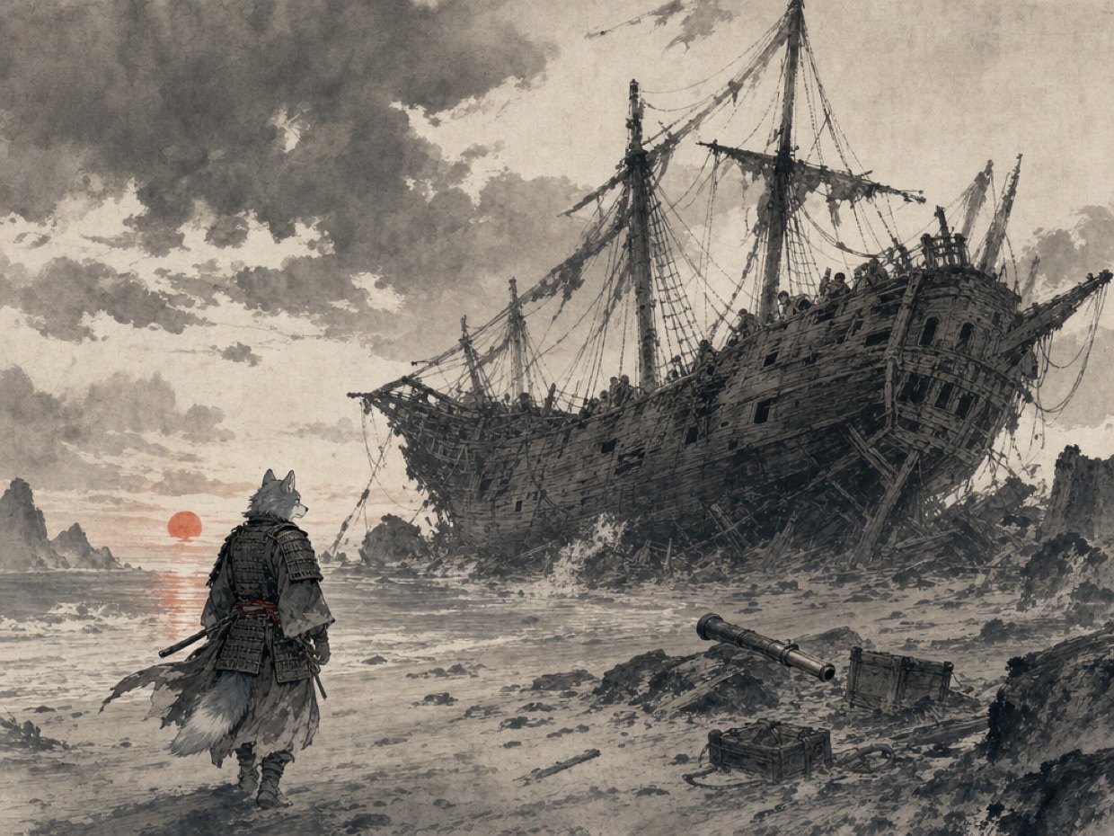 オランダ船が豊後に流れ着いたのは、トルコが地中海を塞いだからである の挿絵(マカミ)