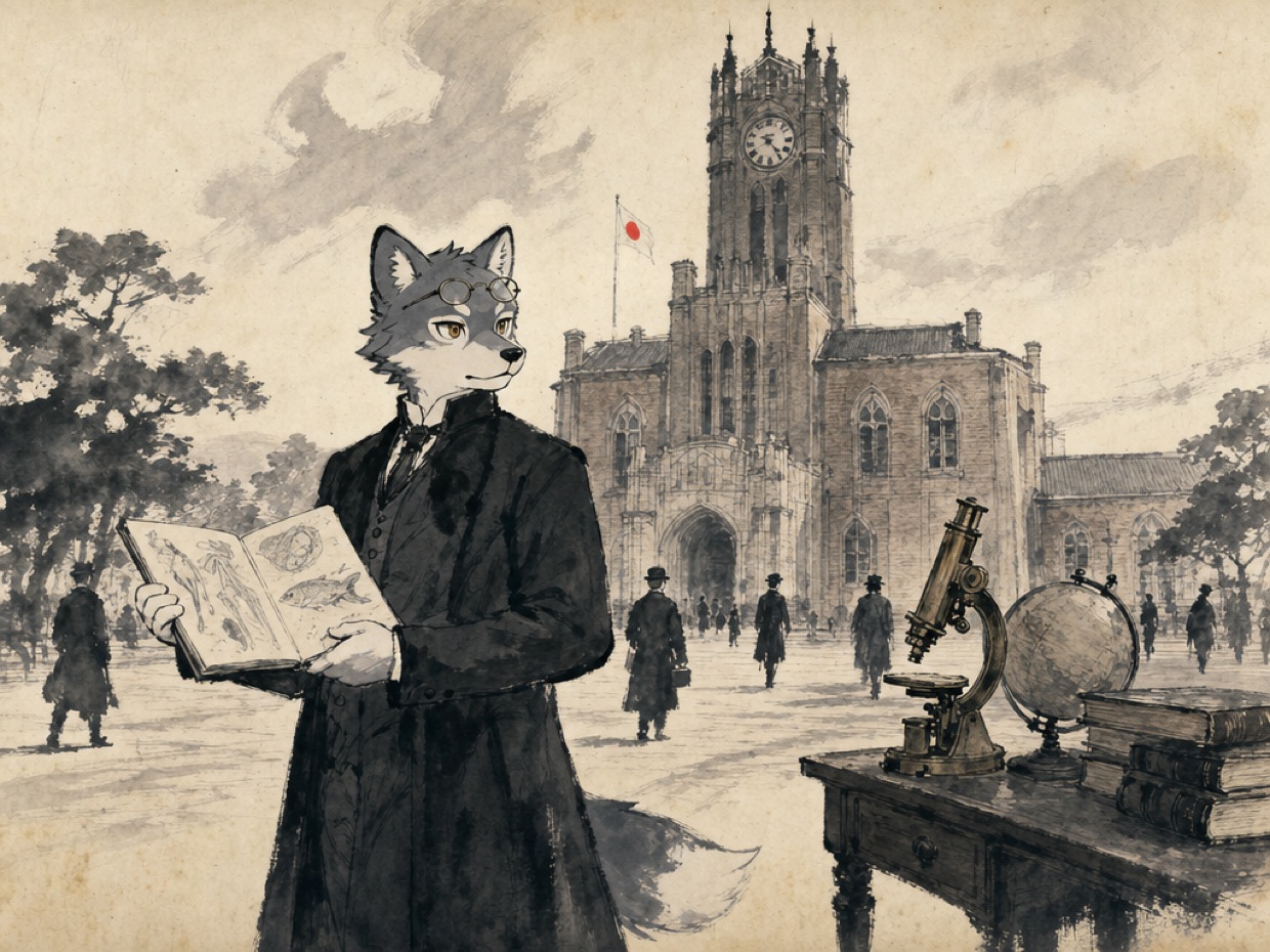 iPS細胞のふるさとは、明治の帝国大学である。 の挿絵(マカミ)