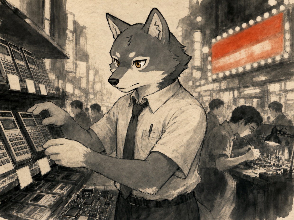 世界一のスパコンは、電卓の安売り合戦から生まれた の挿絵(マカミ)