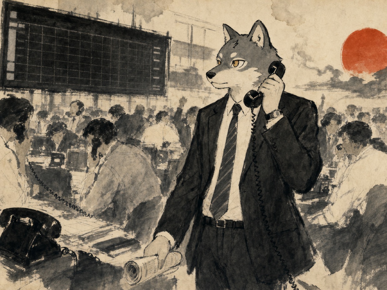 外国人労働者に頼る国は、プラザ合意から生まれた の挿絵(マカミ)