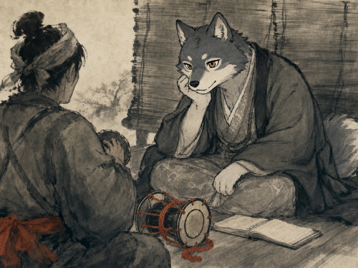 『梁塵秘抄』を編ませたのは、藤原道長の勝ちすぎだった の挿絵(マカミ)