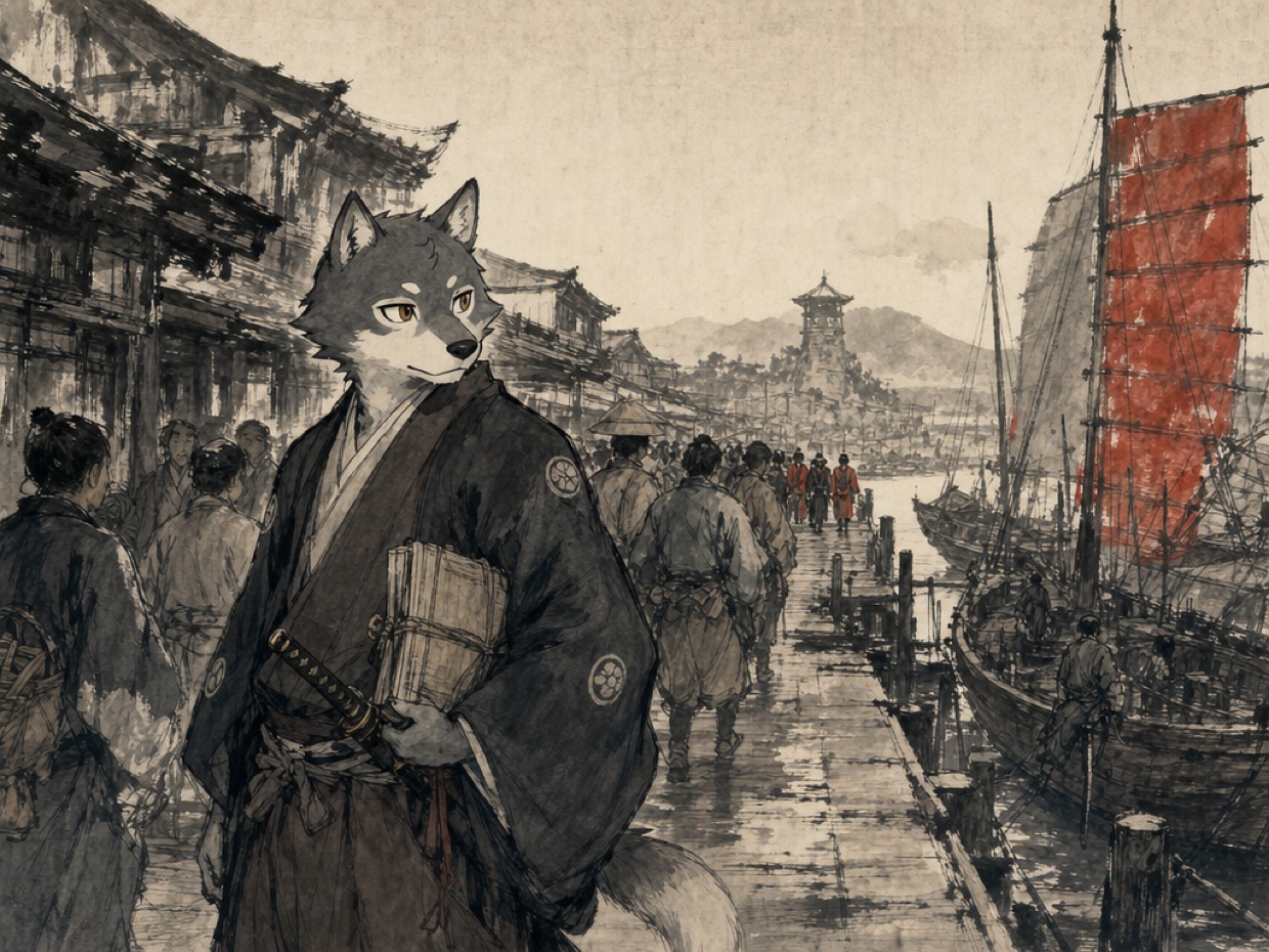 三浦の乱を起こしたのは、日朝貿易を安定させた条約だった の挿絵(マカミ)