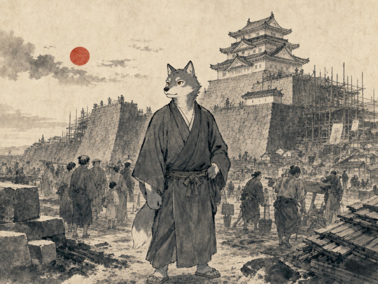 江戸っ子が九尺二間に暮らしたのは、世が平和すぎたからである の挿絵(マカミ)