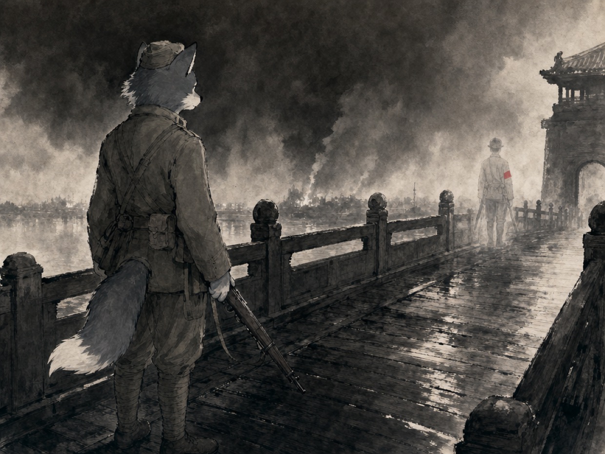 紅衛兵を街へ放ったのは、日中戦争だった の挿絵(マカミ)