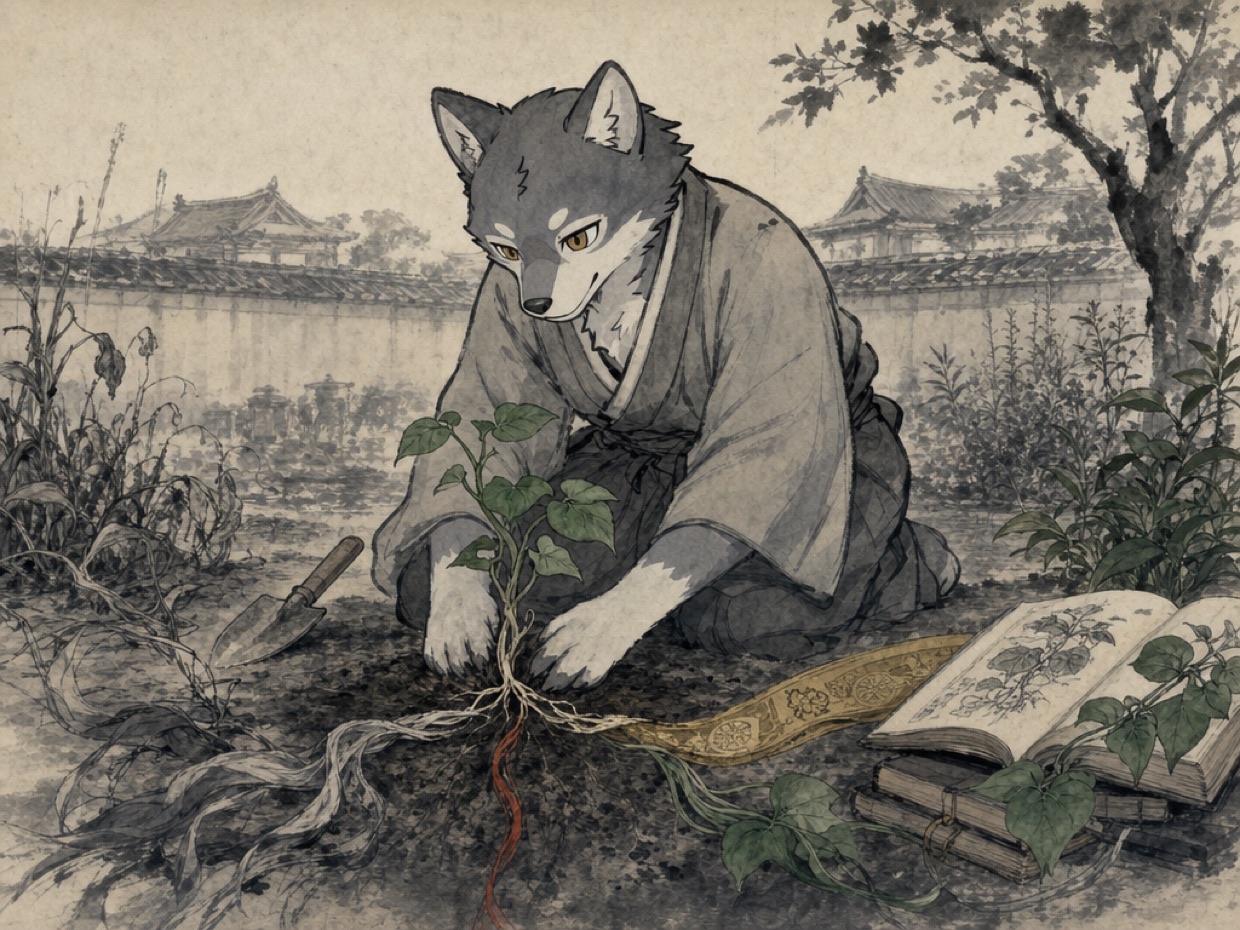 甘藷を日本に根付かせたのは、一人の儒者ではない の挿絵(マカミ)