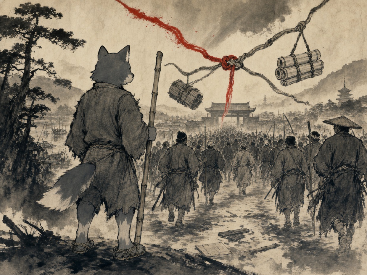 幕府が初めて借金を帳消しにしたのは、将軍が殺された年だった の挿絵(マカミ)