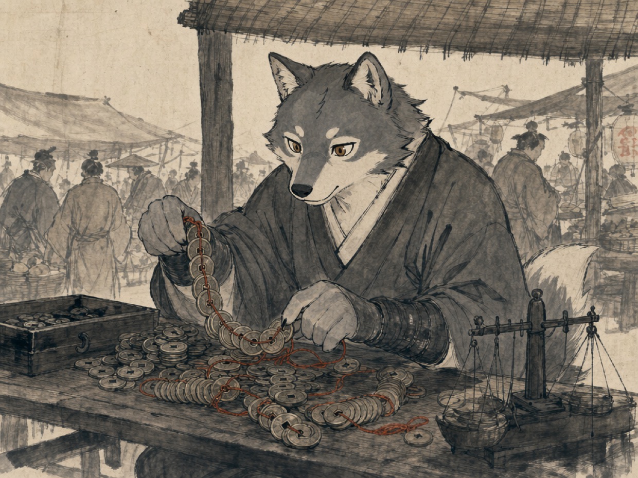 銭の秩序を壊したのは、良質な明銭の流入だった の挿絵(マカミ)