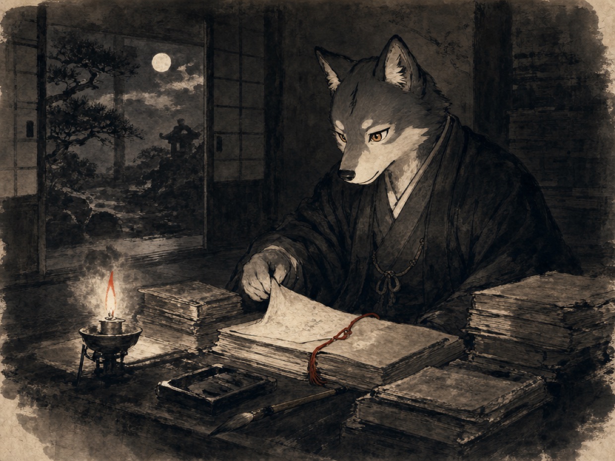 怪談『雨月物語』を生んだのは、万葉集の実証研究だった の挿絵(マカミ)